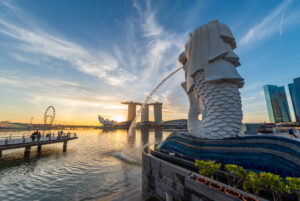 Background for Singapur